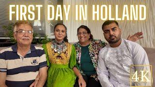 Family Lunch & Afghan Outfit Review  چایی صبح با فامیل ونمایش لباس افغانی  Hila & Massi Vlog 125