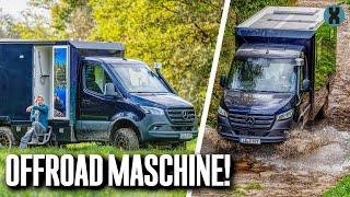 The optimal all-wheel drive camper for 2 people Terracab 4x4 Sprinter  +