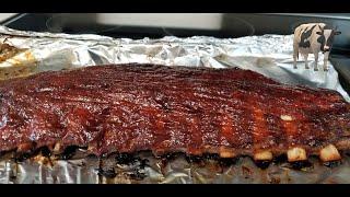 Super Easy Oven Baked Ribs Fall Off The Bone BBQ Ribs Recipe