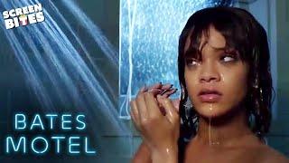 Rihannas Bates Motel Shower Scene  Bates Motel  Screen Bites