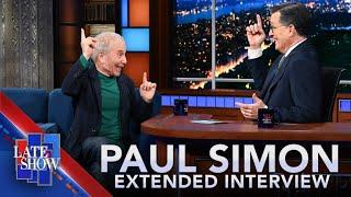 “Life Is Incredible” - Stephen Colbert’s FULL EXTENDED Interview With Paul Simon