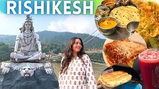 RISHIKESH Food Triveni Ghat Ganga Aarti Tourist Places Cafes & more