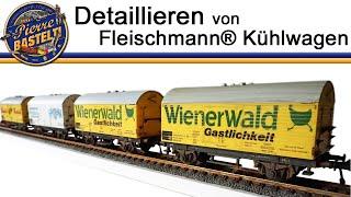 Detaillieren von Fleischmann® Kühlwagen