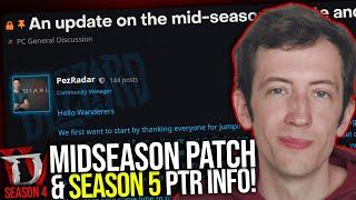 Diablo 4 - Huge Patch & Season 5 Info just dropped