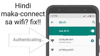 Bakit hindi maka connect ang cellphone sa wifi fix  ayaw kumonek sa wifi ng phone problem solve