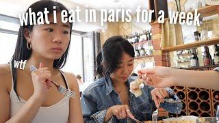 WHAT I EAT IN A WEEK IN PARIS