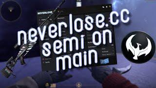 semi rage on main with neverlose.cc