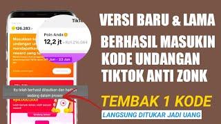 PASTI BERHASIL 100% CARA MEMASUKAN KODE UNDANGAN TIKTOK VERSI BARU LAGI 2024