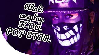 AKALI COSPLAY K  DA POP STARS  LEAGUE OF LEGENDS BY BHINER COSPLAY