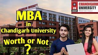 MBA in Chandigarh University Student Review The Mujtaba