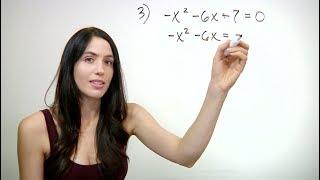 How to Solve By Completing the Square NancyPi