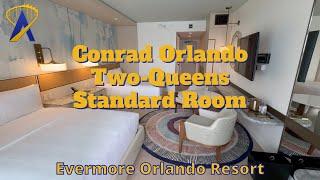 Conrad Orlando Hotel Queen Standard Room Tour