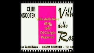 Villa delle Rose RN 1981 Dj Giorgio Paganini