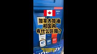 在加拿大加油和国内有什么区别  How gas station works in Canada NL