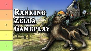 Ranking The Gameplay of Every Zelda Game  Zelda Gameplay Tier List