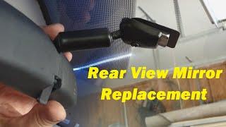 How To Remove  Install  Replace a Rear View Mirror - Toyota