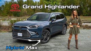 2024 Toyota Grand Highlander Review  They Really NAILED IT