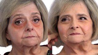 How To Use an Orange Color Corrector for DARK CIRCLES OVER 75  Nikol Johnson