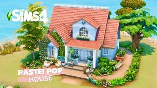 Pastel Pop House   Stop Motion Build  The Sims 4  No CC