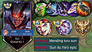 MARTIS & EX-BORG COUNTER SUN?? NOHH COUNTER DI JADIIN CEMILAN SUN  MOBILE LEGENDS