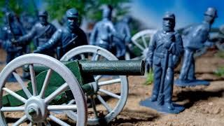 Across Deadly Spaces  American Civil War Stop Motion