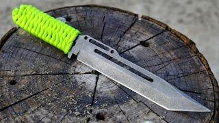 KNIFE MAKING- CSGO Paracord Knife