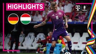 Deutschland - Ungarn Highlights  UEFA EURO 2024 Gruppenphase  MagentaTV