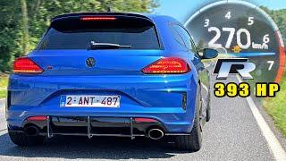 393HP VW Scirocco R  100-200 TOP SPEED POV & SOUND