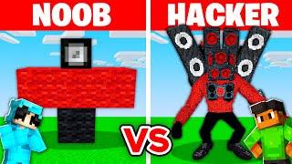 NOOB vs HACKER I Cheated in a SPEAKERMAN Build Challenge