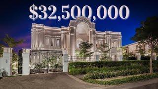 Touring a $32500000 MEGA MANSION Designed for ROYALTY - Dubai Hills