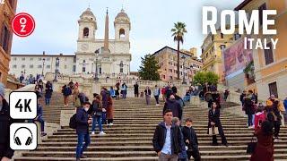 Rome Italy - Timeless Wonders 4K 60fps Walking Tour in the Eternal City 