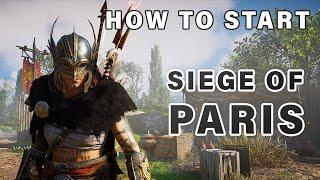 How to Start Siege of Paris DLC ► Assassins Creed Valhalla