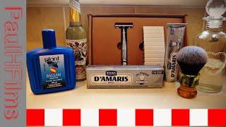 A Romanian Shave  Damaris shaving cream  Plant activ Balsam