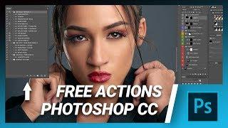 Free Portrait Retouching Photoshop Actions