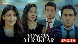 Yongan yuraklar 57-qism milliy serial  Ёнган юраклар 57-қисм миллий сериал