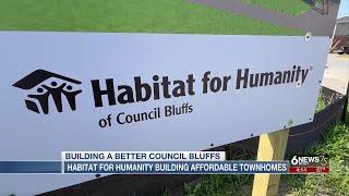 Council Bluffs Habitat for Humanity constructing affordable townhomes