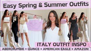Easy Spring & Summer Outfits  Spring & Summer Capsule Wardrobe  Timeless Outfits  Quince Haul