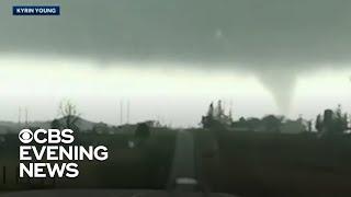 Tornadoes possible  severe weather warning issued in Midwest