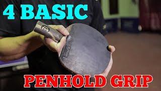 4 BASIC PENHOLD GRIP  MLFM Table Tennis Tutorial