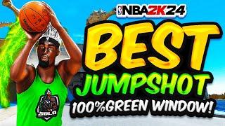 BEST JUMPSHOTS in NBA 2K24 for ALL BUILDS 100% GREEN WINDOW FASTEST JUMPSHOT + SHOOTING SECRETS