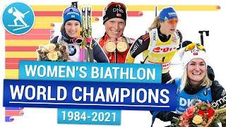 Чемпионки мира по биатлону  Биатлонистки чемпионки мира  Womens Biathlon World Champions