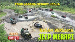 JEEP ADVENTURE di Kali Kuning Merapi Tantangan Off-Road di Kaki Gunung Merapi