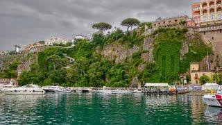 SORRENTO City Street Walk Ferry Boat to Capri  Italy 2024