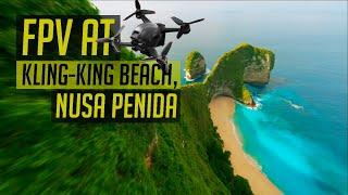 Nusa Penida  Klingking beach 4K  Cinematic FPV