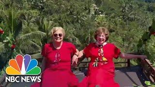 81-year-old best friends travel the world in 80 days