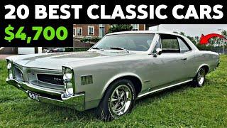 Todays Finds On Marketplace 20 Classic Cars For Sale Under $10000