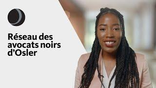 Réseau des avocats noirs d’Osler  La diversité chez Osler 2022