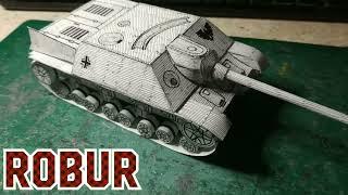 Building Jagdpanzer IV L70 German Tank Destroyer #papercraft #fypシ #miniature