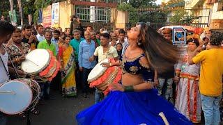 Kinnar dance during Chhath Puja in Kolkata
