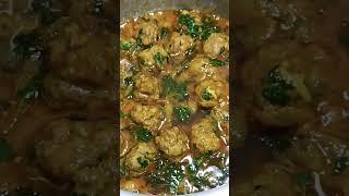 Mutton Methi Kofta Curry#food #youtubeshorts #cooking #viral #youtube #recipe #new #trending